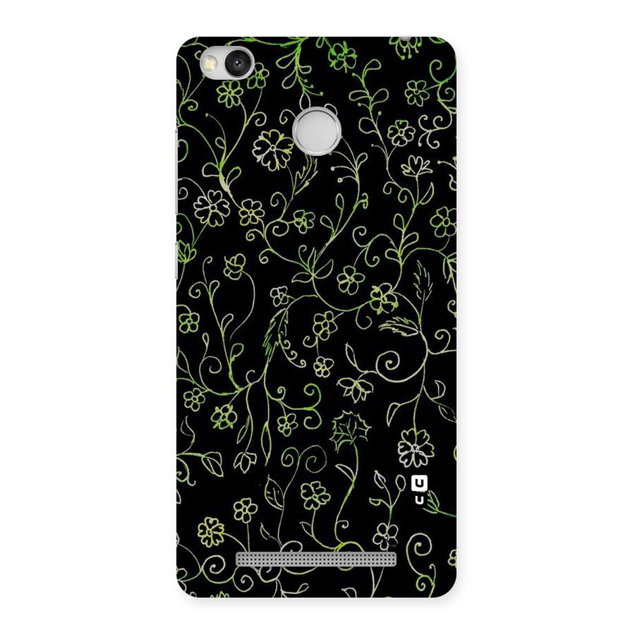 Green Leaves Back Case for Redmi 3S Prime
