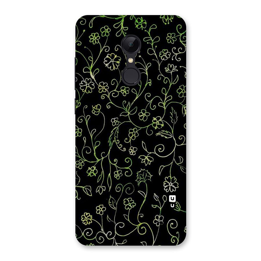 Green Leaves Back Case for Redmi 5