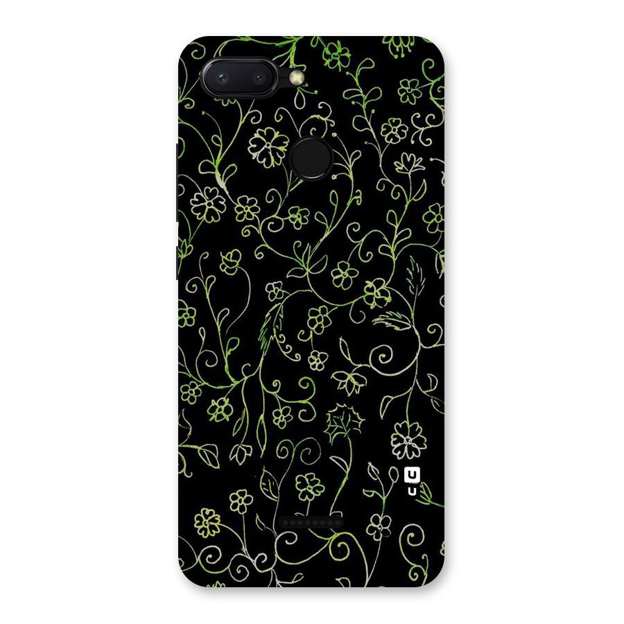 Green Leaves Back Case for Redmi 6