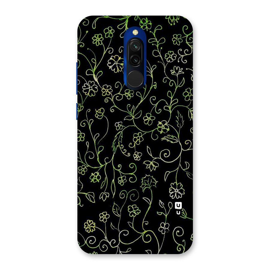 Green Leaves Back Case for Redmi 8