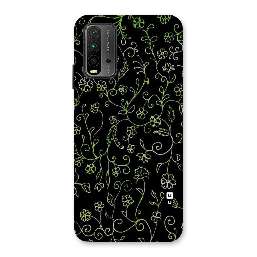 Green Leaves Back Case for Redmi 9 Power