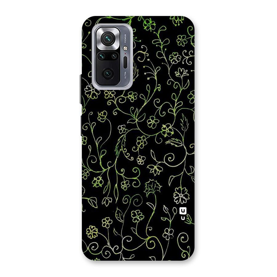 Green Leaves Back Case for Redmi Note 10 Pro