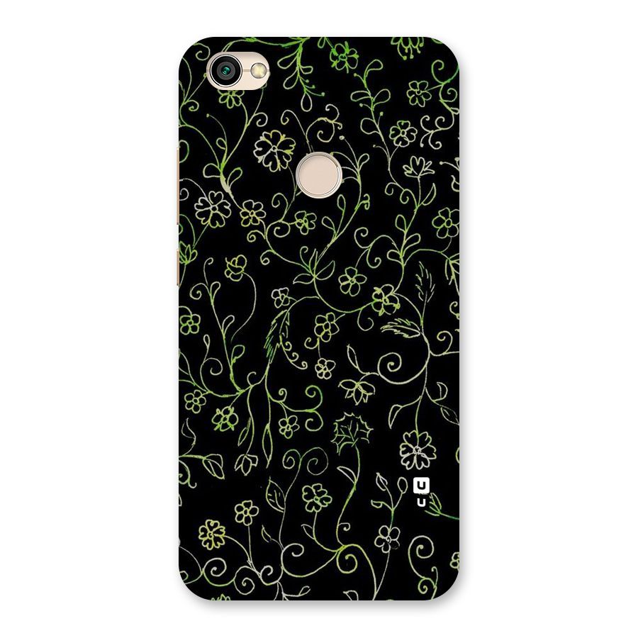 Green Leaves Back Case for Redmi Y1 2017