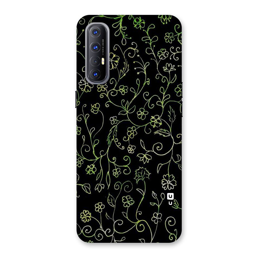 Green Leaves Back Case for Reno3 Pro