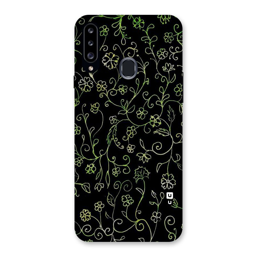 Green Leaves Back Case for Samsung Galaxy A20s