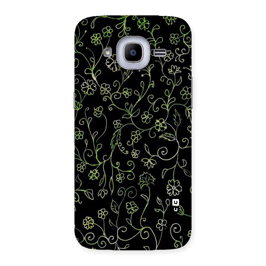 Green Leaves Back Case for Samsung Galaxy J2 Pro