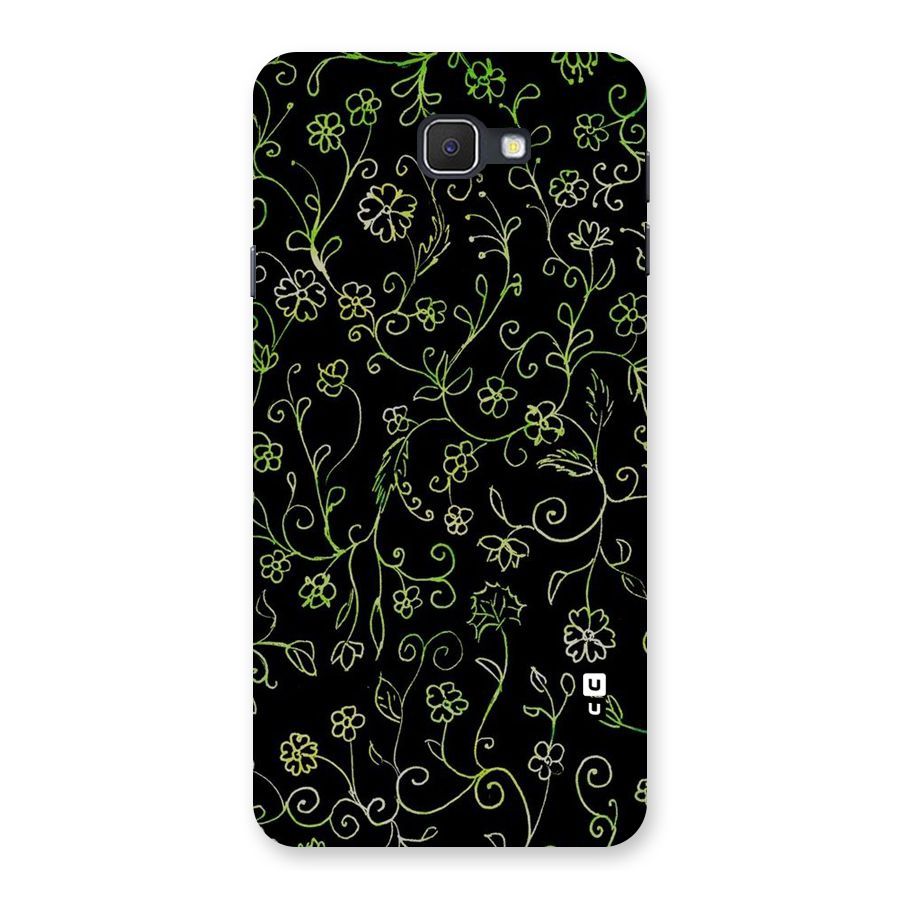 Green Leaves Back Case for Samsung Galaxy J7 Prime