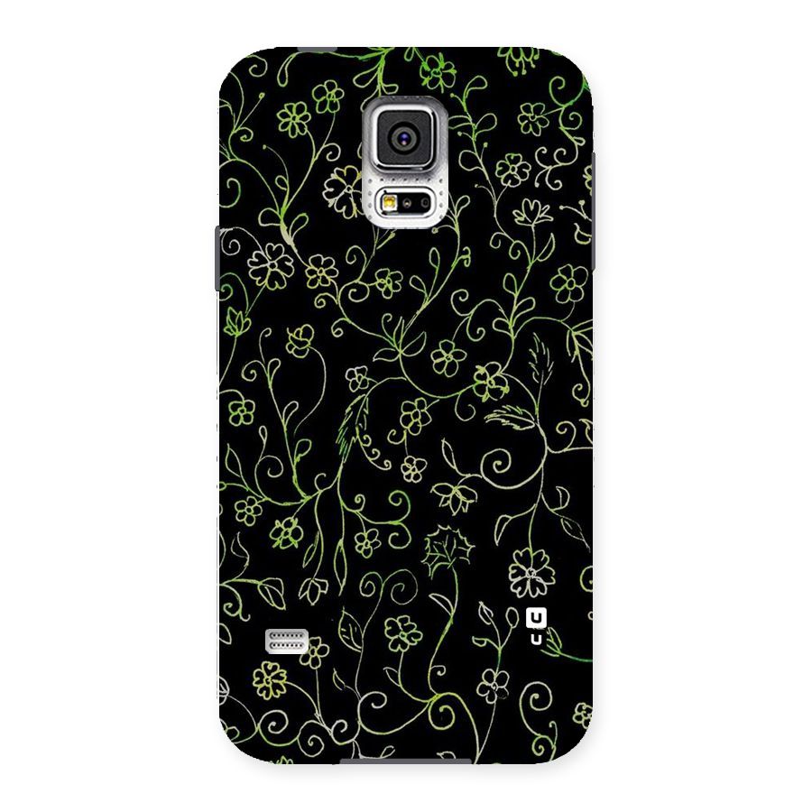 Green Leaves Back Case for Samsung Galaxy S5