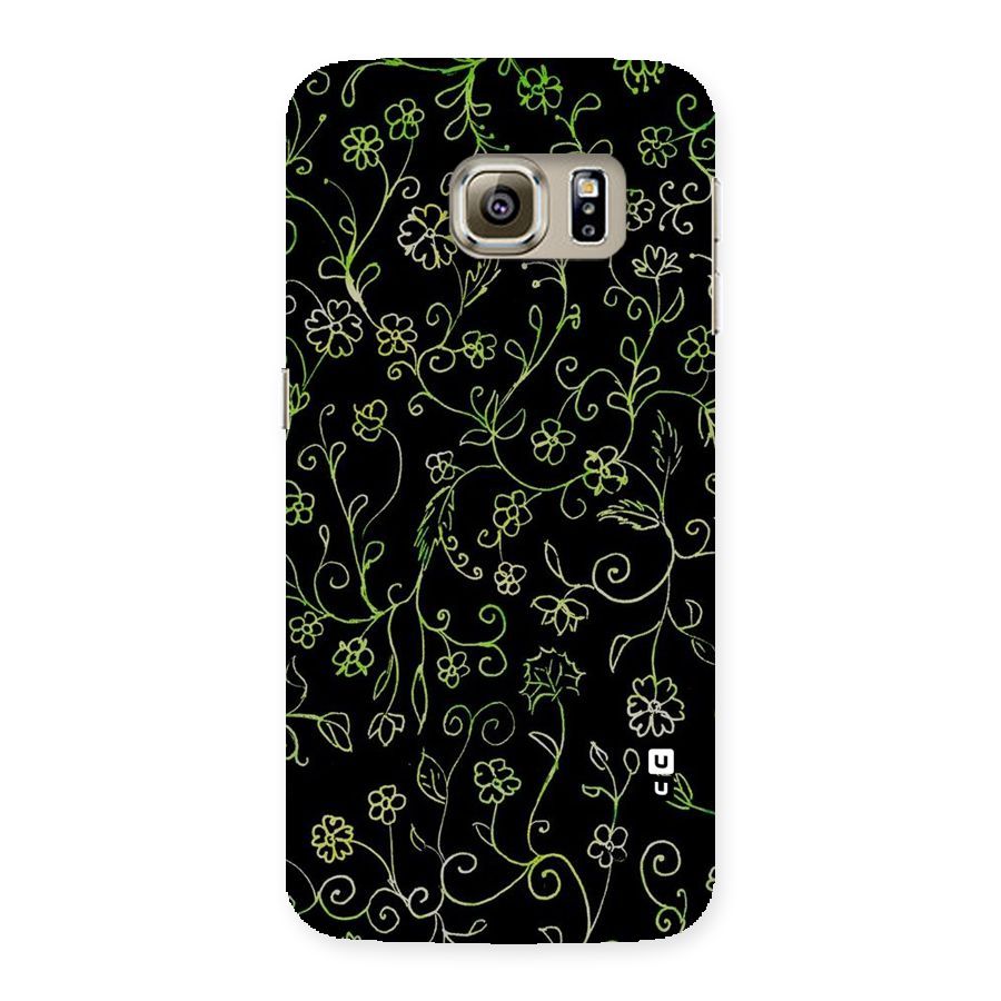Green Leaves Back Case for Samsung Galaxy S6 Edge