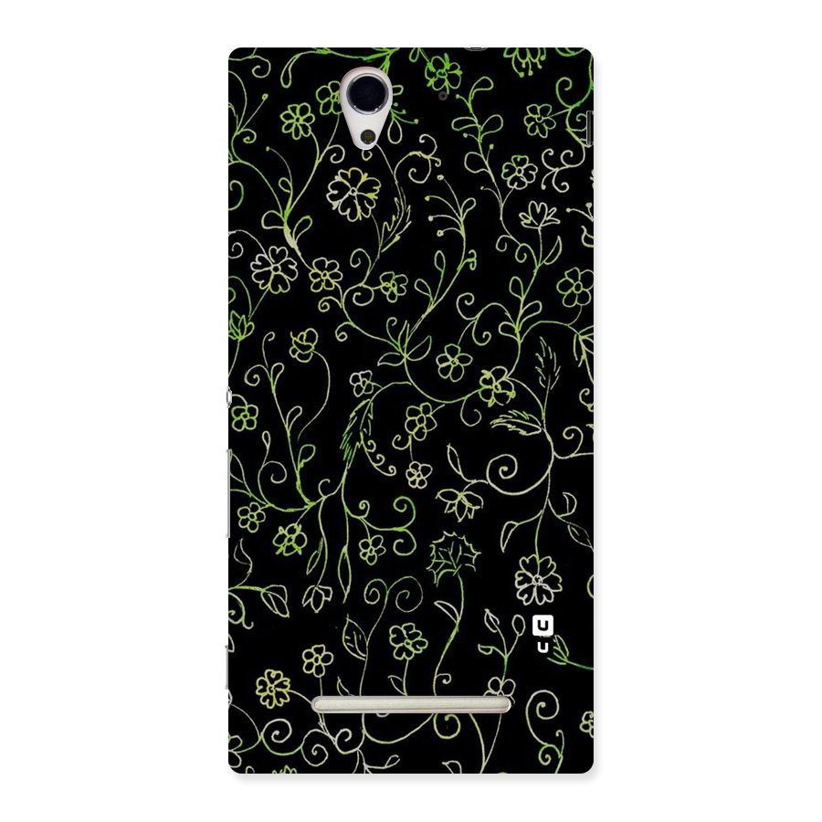 Green Leaves Back Case for Sony Xperia C3