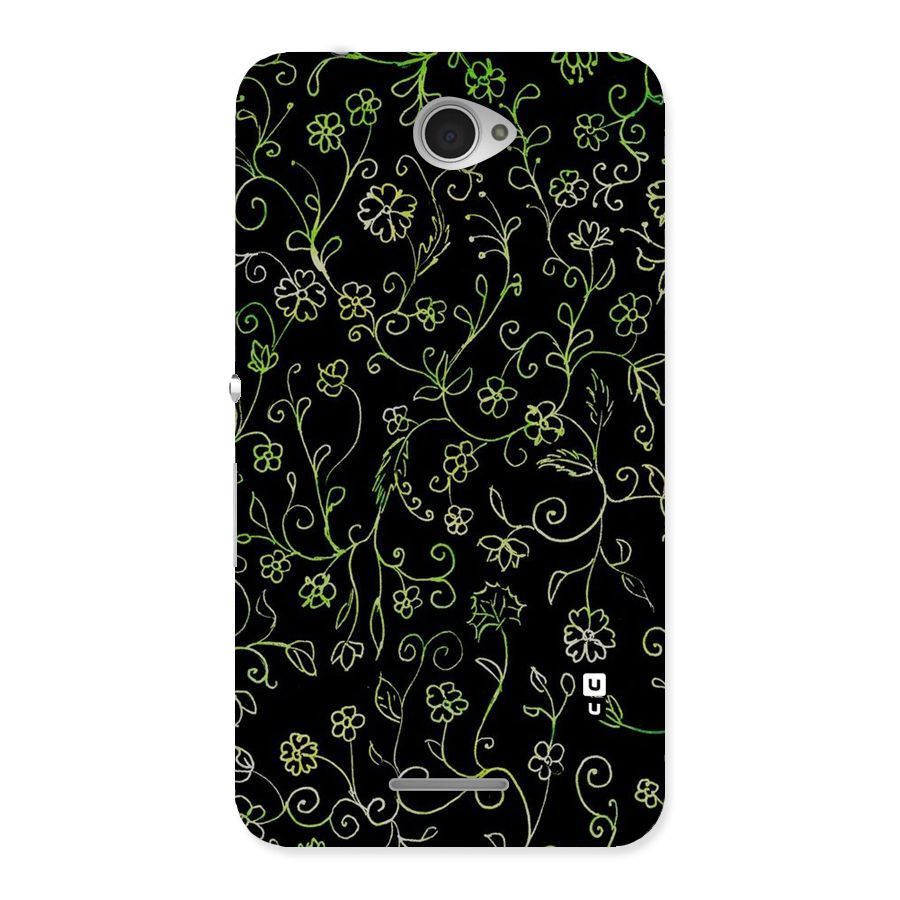 Green Leaves Back Case for Sony Xperia E4