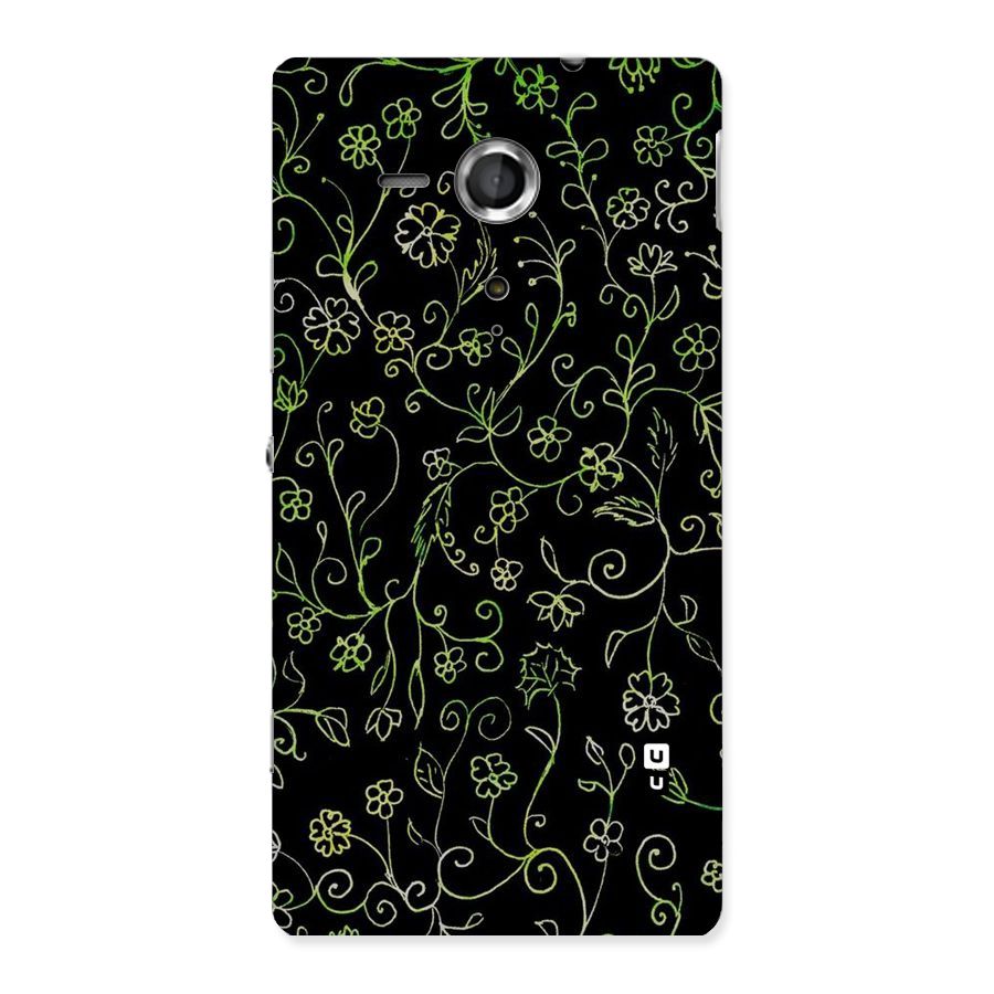 Green Leaves Back Case for Sony Xperia SP
