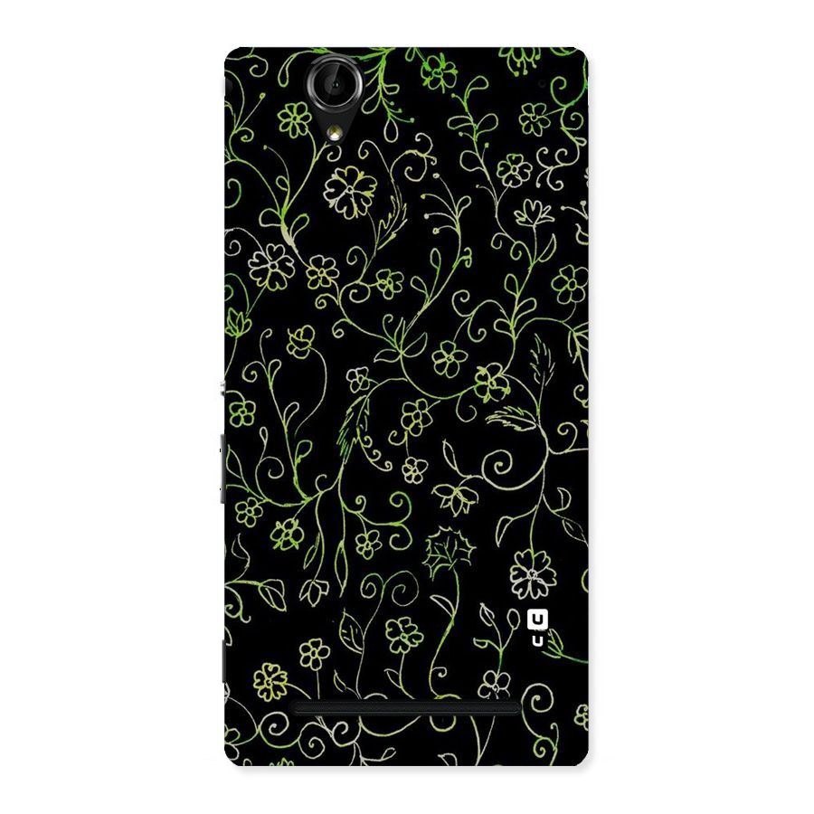 Green Leaves Back Case for Sony Xperia T2