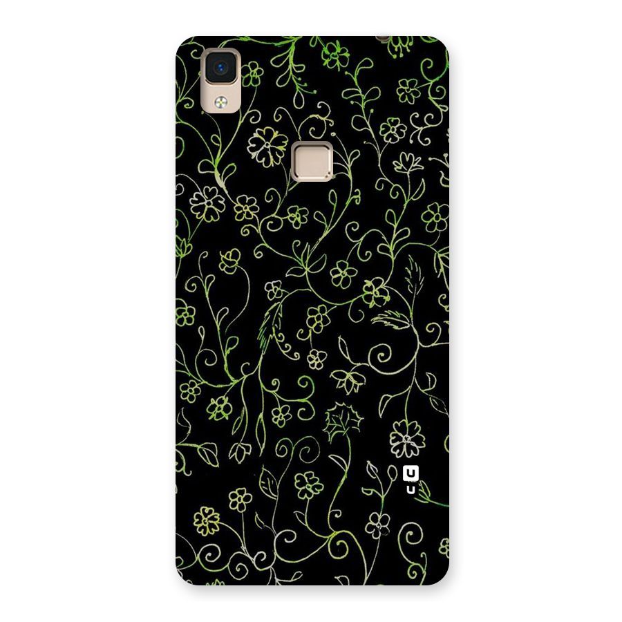 Green Leaves Back Case for V3 Max