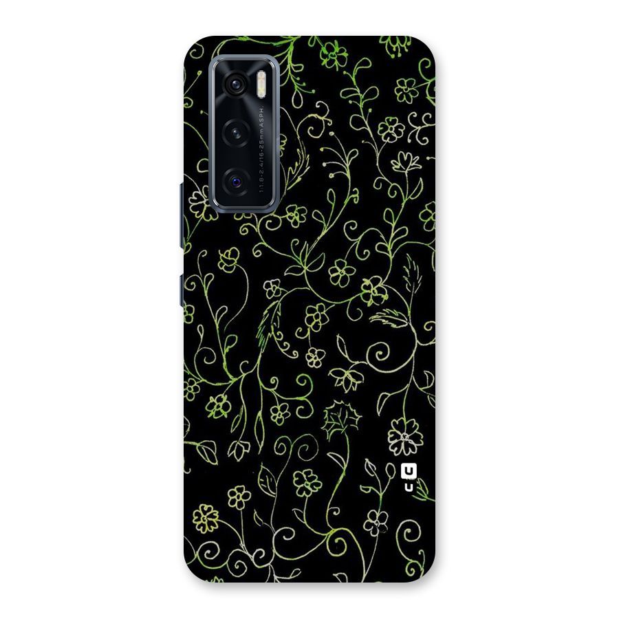 Green Leaves Back Case for Vivo V20 SE