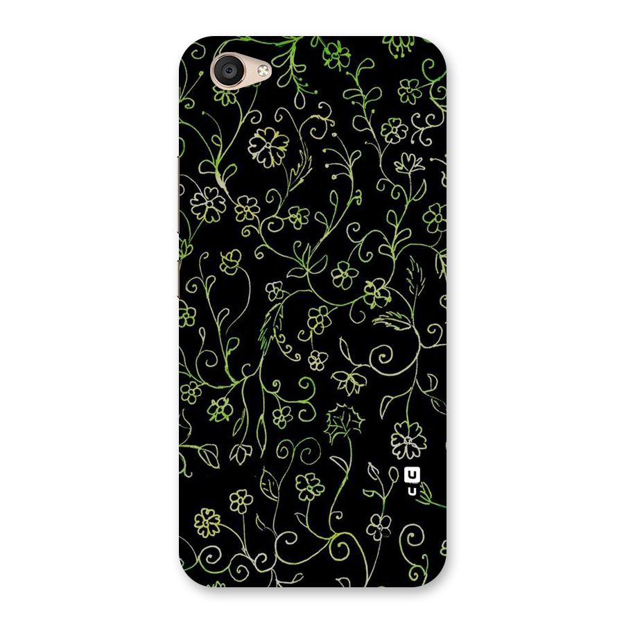 Green Leaves Back Case for Vivo V5 Plus