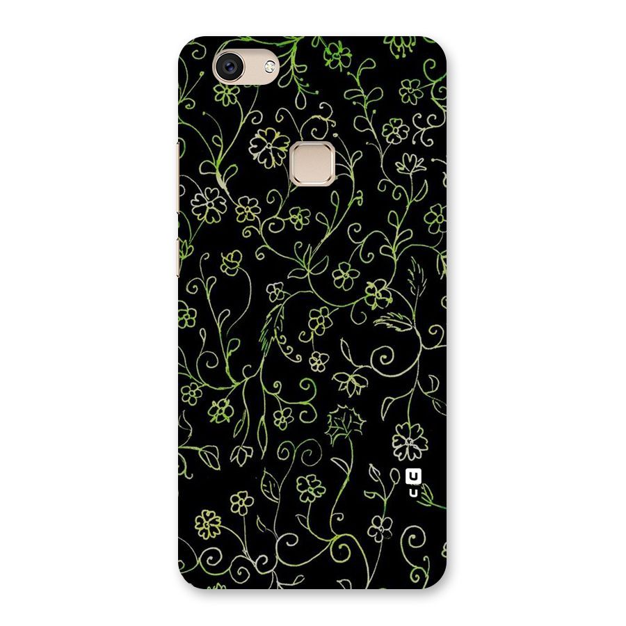 Green Leaves Back Case for Vivo V7