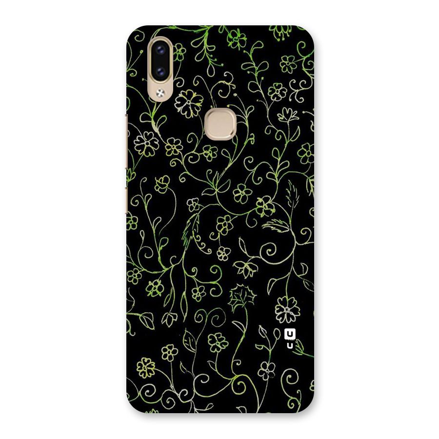 Green Leaves Back Case for Vivo V9 Youth
