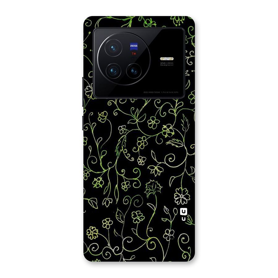 Green Leaves Back Case for Vivo X80