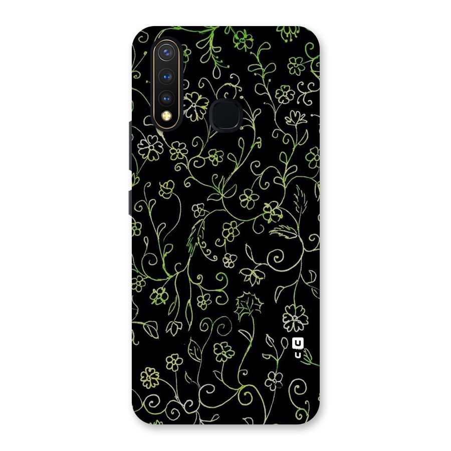 Green Leaves Back Case for Vivo Y19