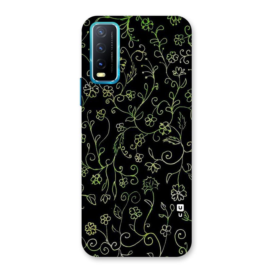 Green Leaves Back Case for Vivo Y20A