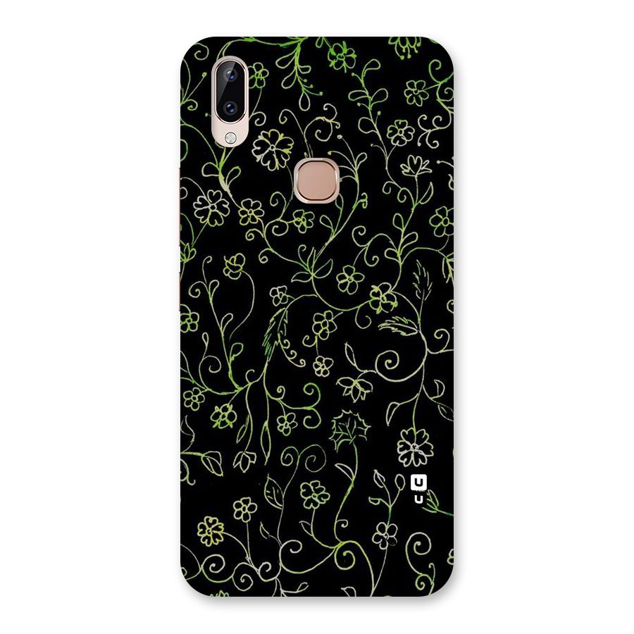 Green Leaves Back Case for Vivo Y83 Pro