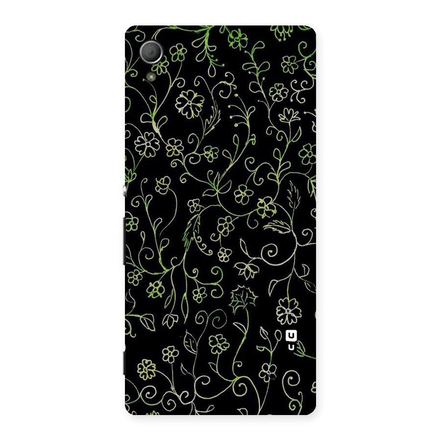Green Leaves Back Case for Xperia Z3 Plus