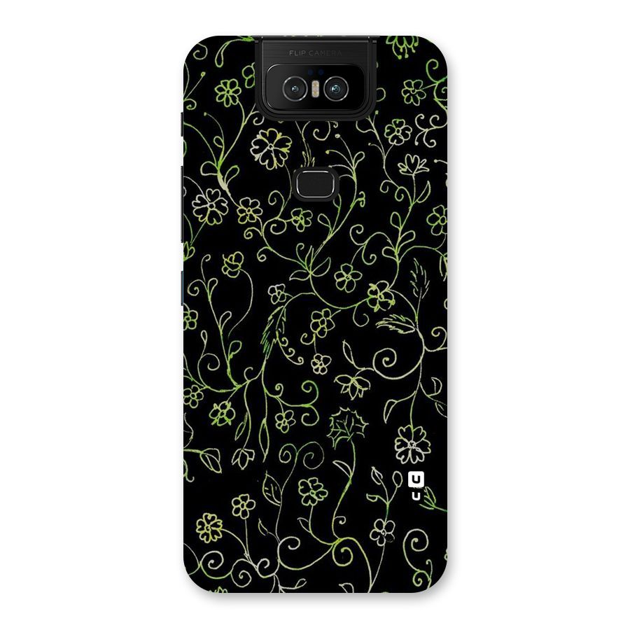 Green Leaves Back Case for Zenfone 6z