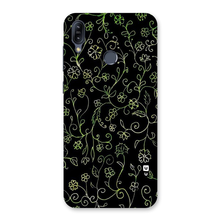 Green Leaves Back Case for Zenfone Max M2