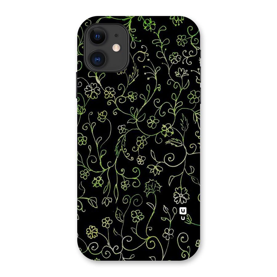 Green Leaves Back Case for iPhone 11