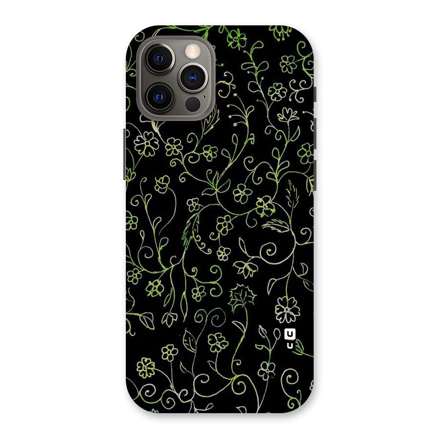 Green Leaves Back Case for iPhone 12 Pro