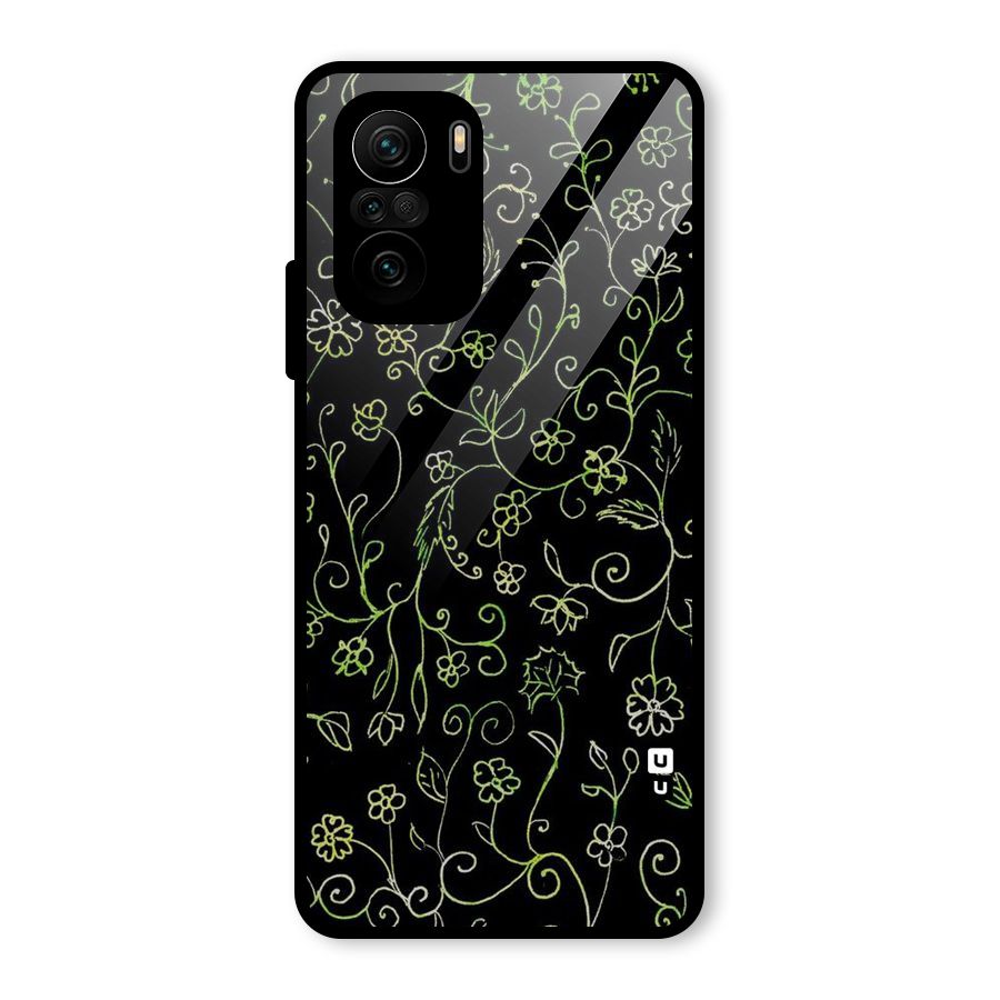Green Leaves Glass Back Case for Mi 11x