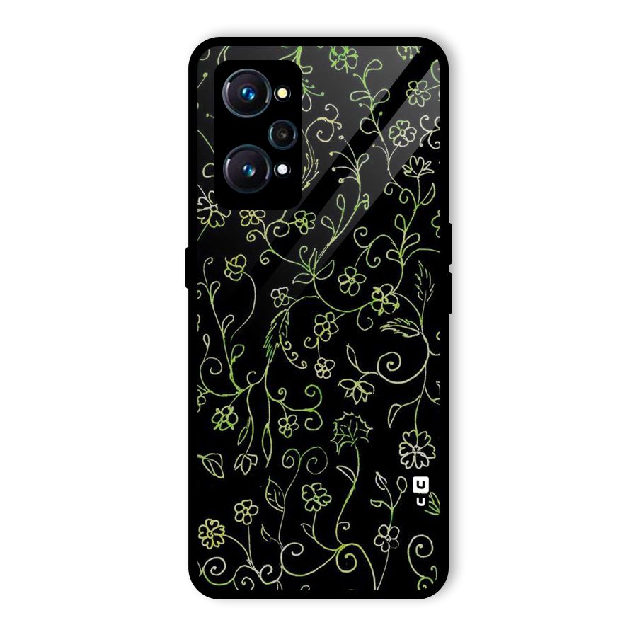 Green Leaves Glass Back Case for Realme GT Neo2