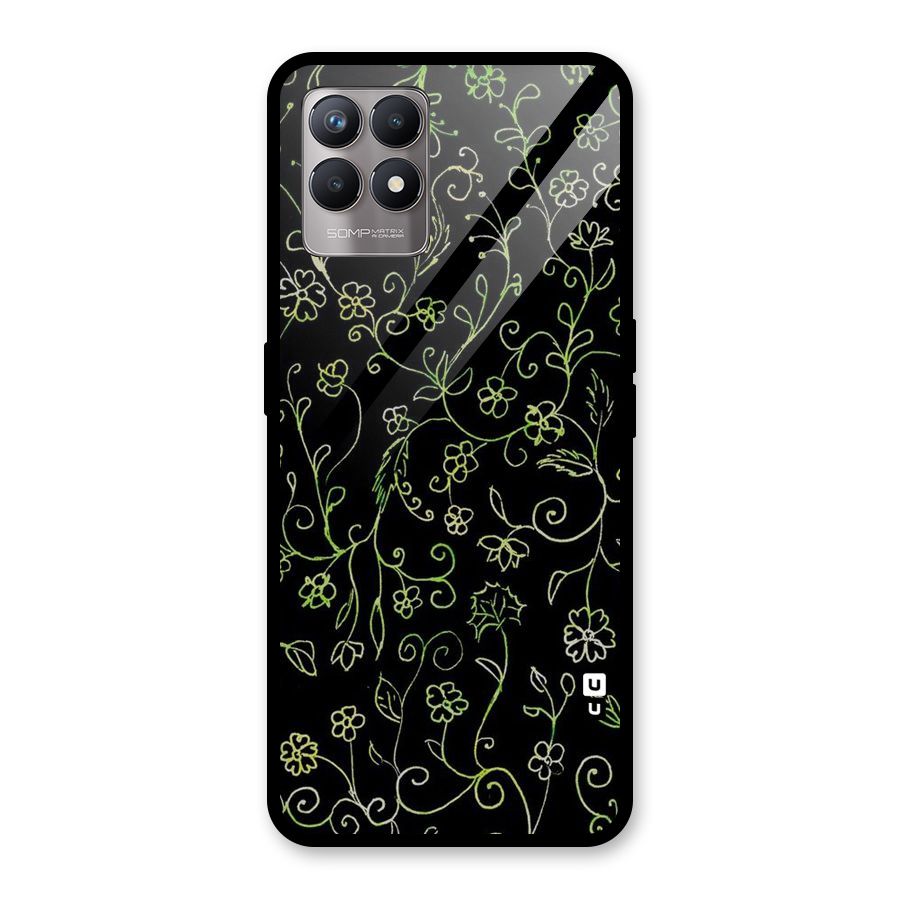 Green Leaves Glass Back Case for Realme Narzo 50