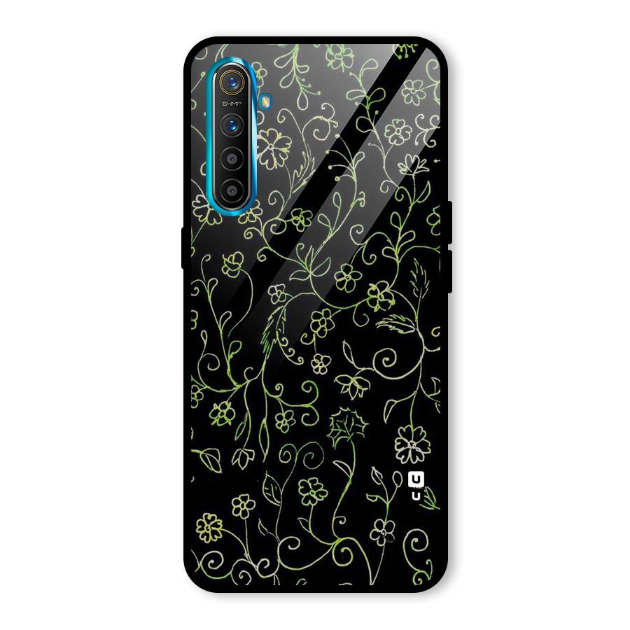 Green Leaves Glass Back Case for Realme X2