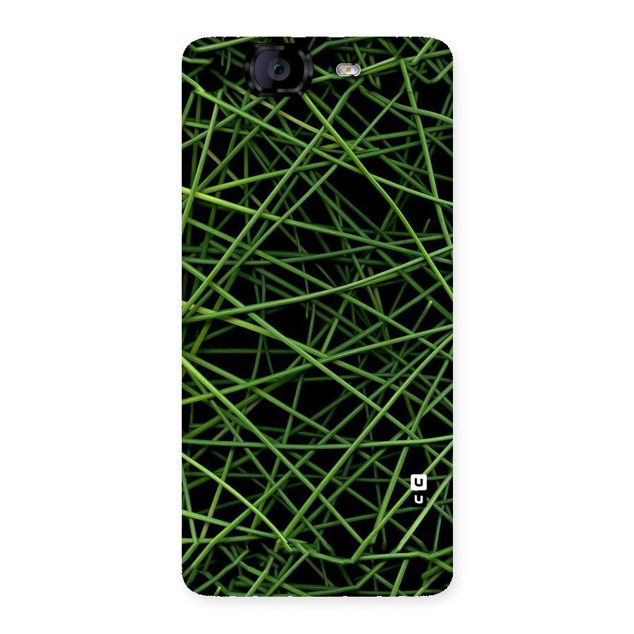 Green Lines Back Case for Canvas Knight A350