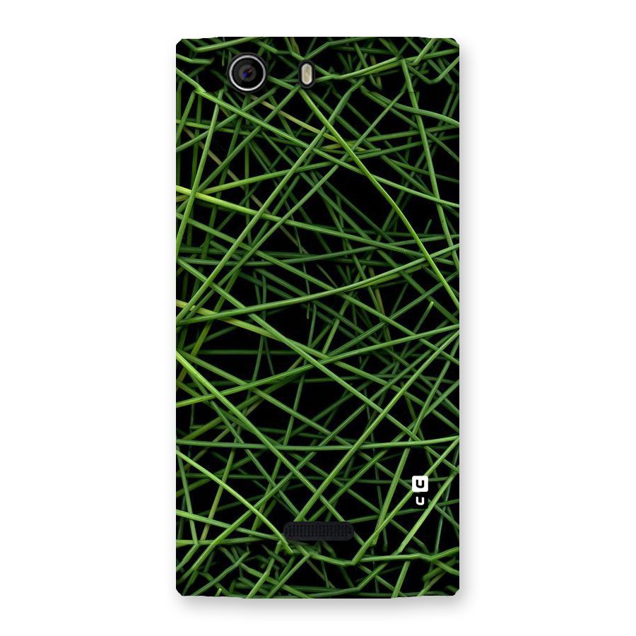 Green Lines Back Case for Canvas Nitro 2 E311