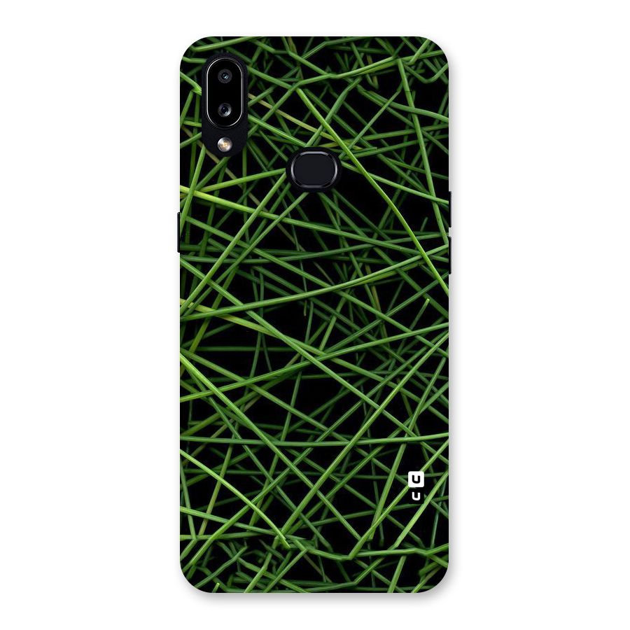 Green Lines Back Case for Galaxy A10s