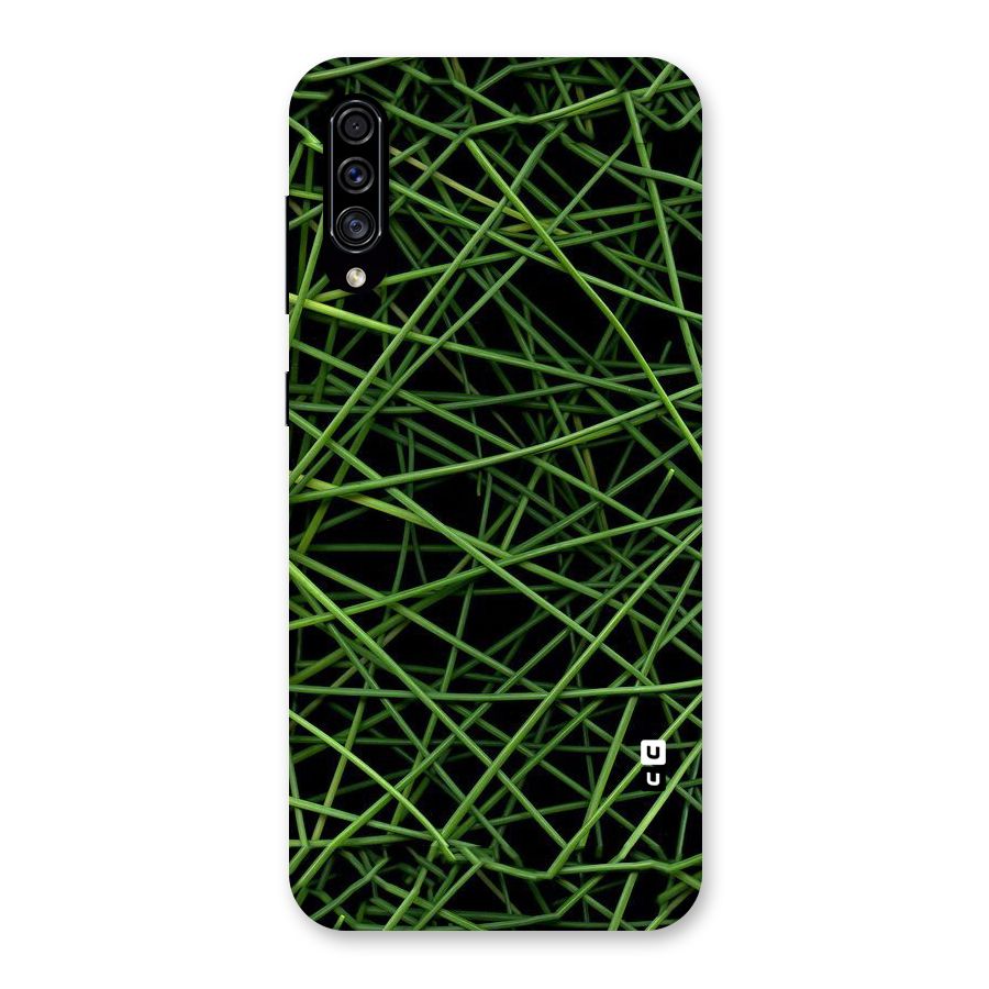 Green Lines Back Case for Galaxy A30s