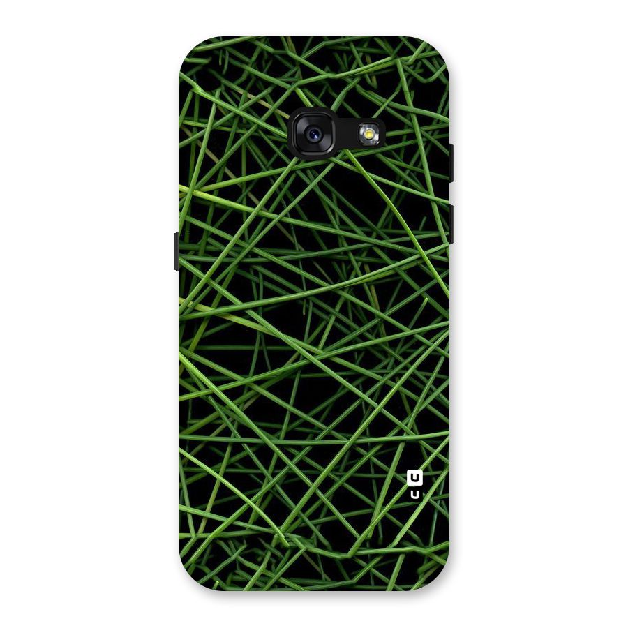 Green Lines Back Case for Galaxy A3 (2017)