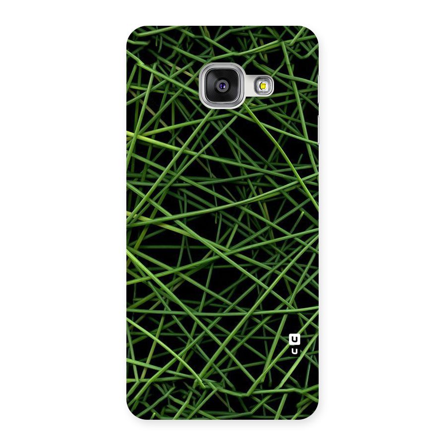 Green Lines Back Case for Galaxy A3 2016