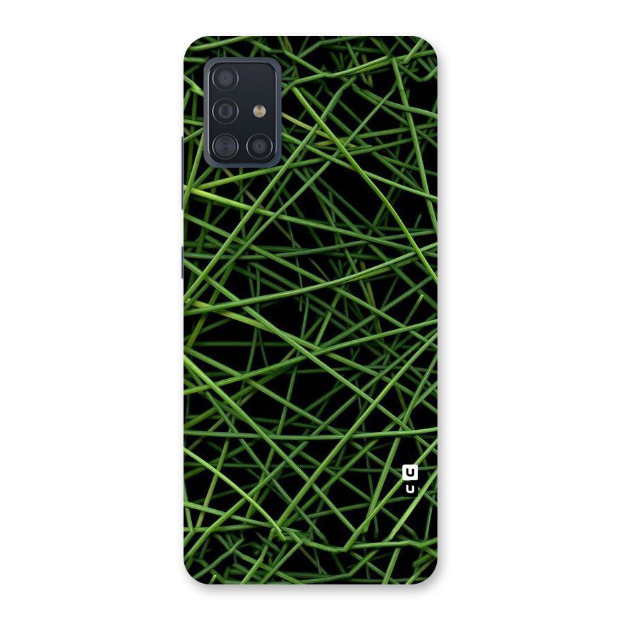 Green Lines Back Case for Galaxy A51