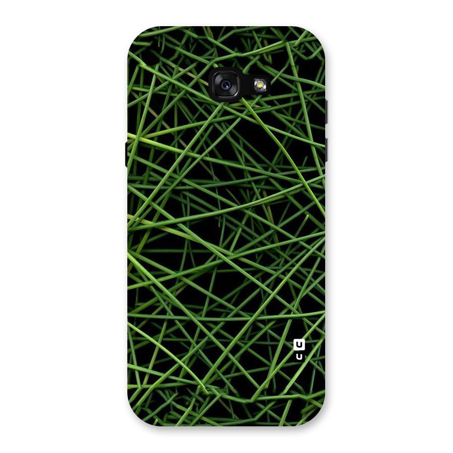 Green Lines Back Case for Galaxy A7 (2017)