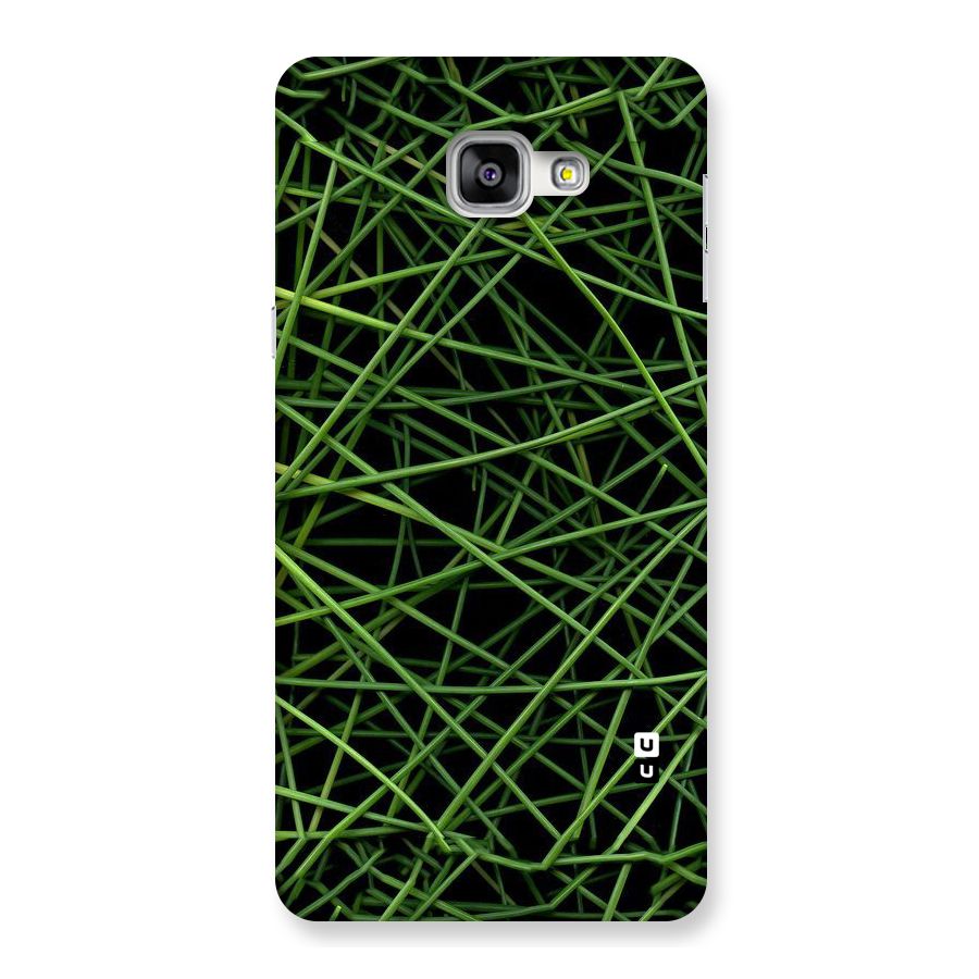 Green Lines Back Case for Galaxy A9