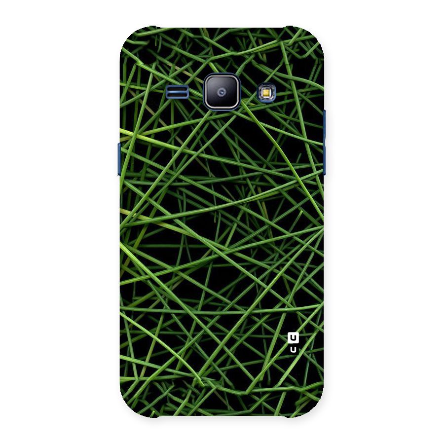 Green Lines Back Case for Galaxy J1