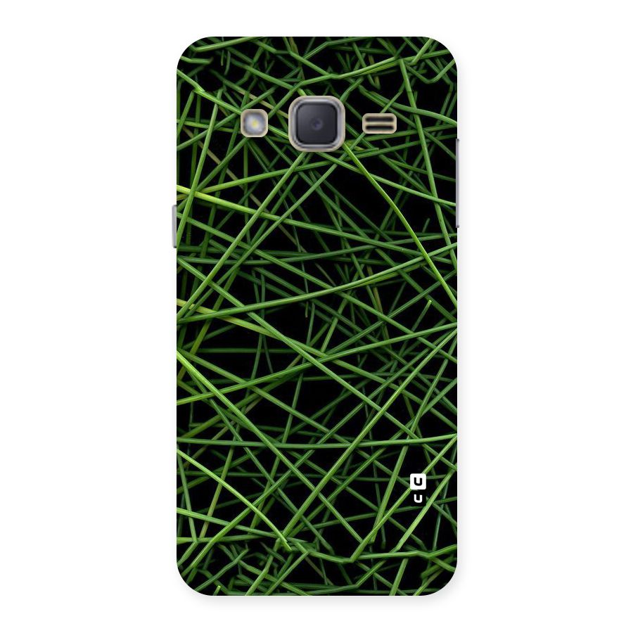 Green Lines Back Case for Galaxy J2