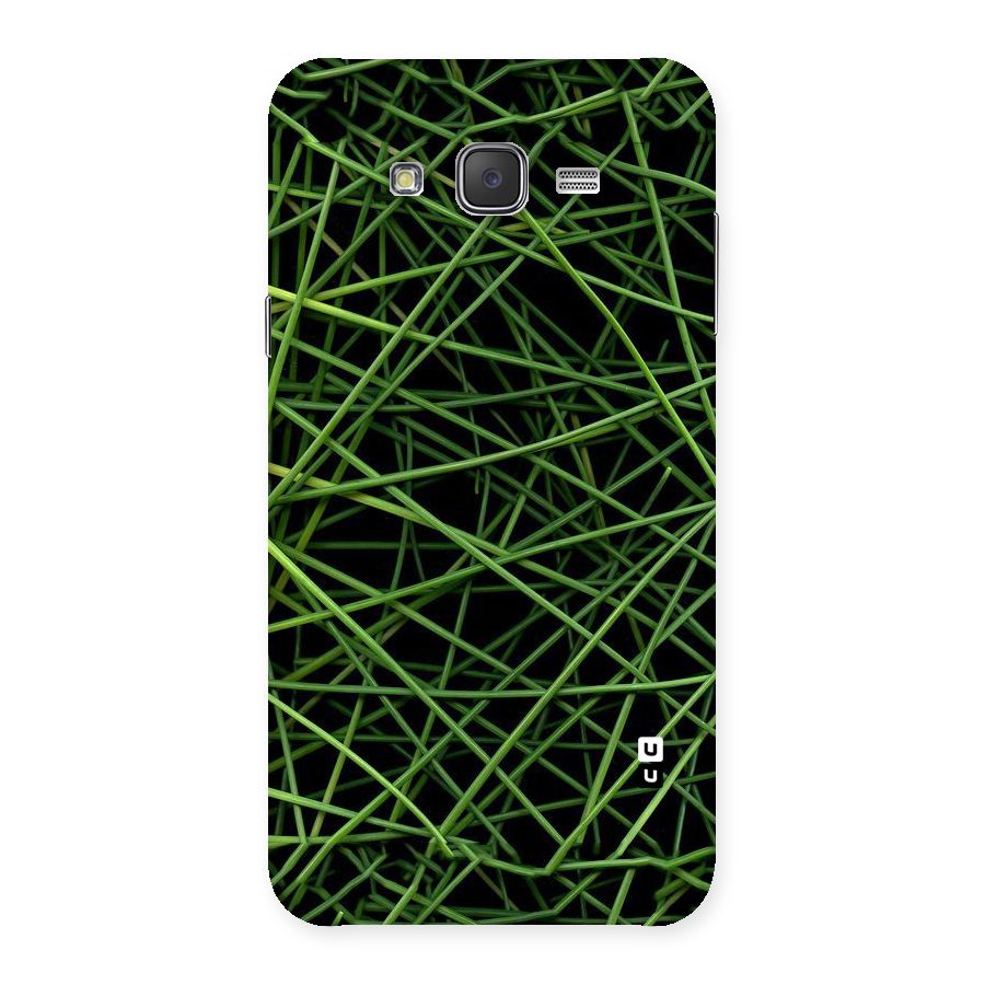 Green Lines Back Case for Galaxy J7