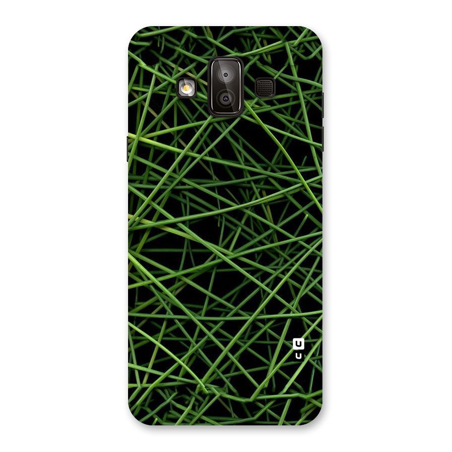 Green Lines Back Case for Galaxy J7 Duo