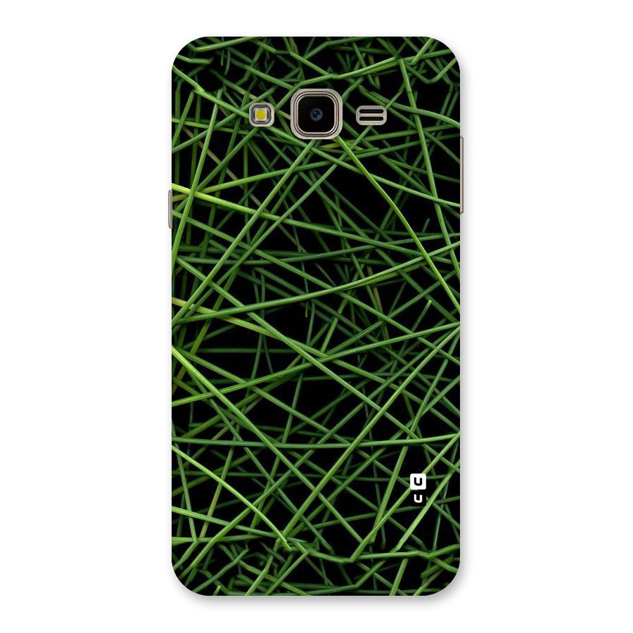 Green Lines Back Case for Galaxy J7 Nxt