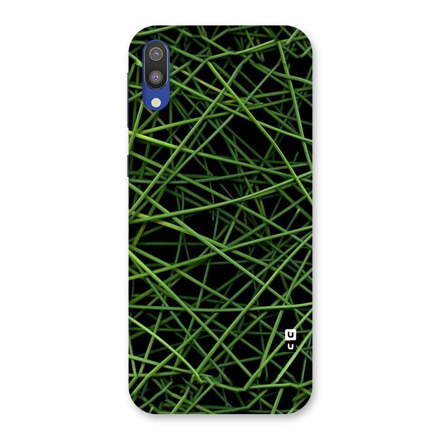 Green Lines Back Case for Galaxy M10